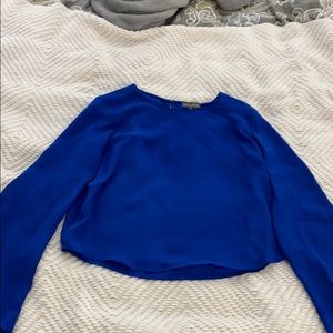 VINCE CAMUTO: blue blouse
